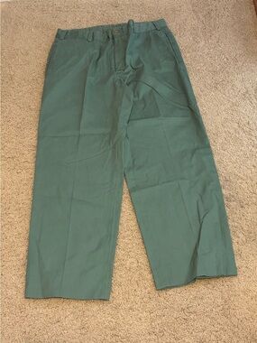 Men's Green Straight-Leg Chinos 36 x 30 by Bills Khakis